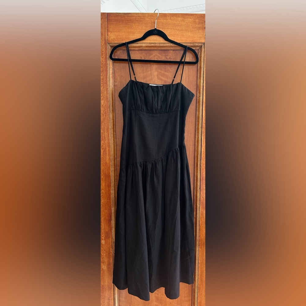 Lisa Says Gah black midi dress from Anthropologie size M